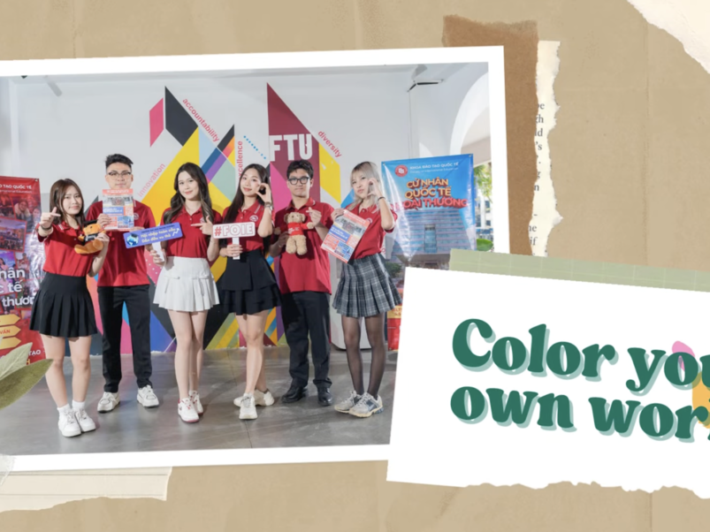 COLOR YOUR OWN WORLD – VẼ THẾ GIỚI CỦA BẠN 