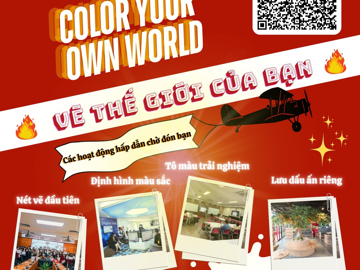 “COLOR YOUR OWN WORLD – VẼ THẾ GIỚI CỦA BẠN” | ĐỢT 2 ĐÃ QUAY TRỞ LẠI!