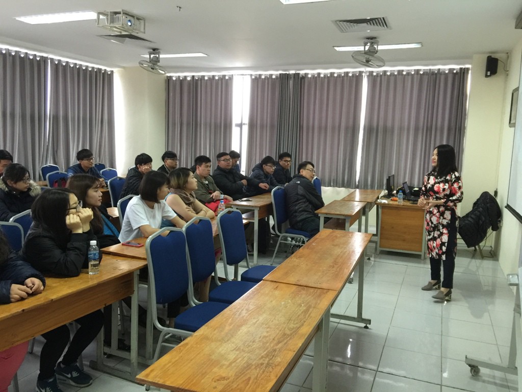 Giao lưu giữa sinh viên Đại học Nam Hoa, Đài Loan và sinh viên Trường Đại học Ngoại thương