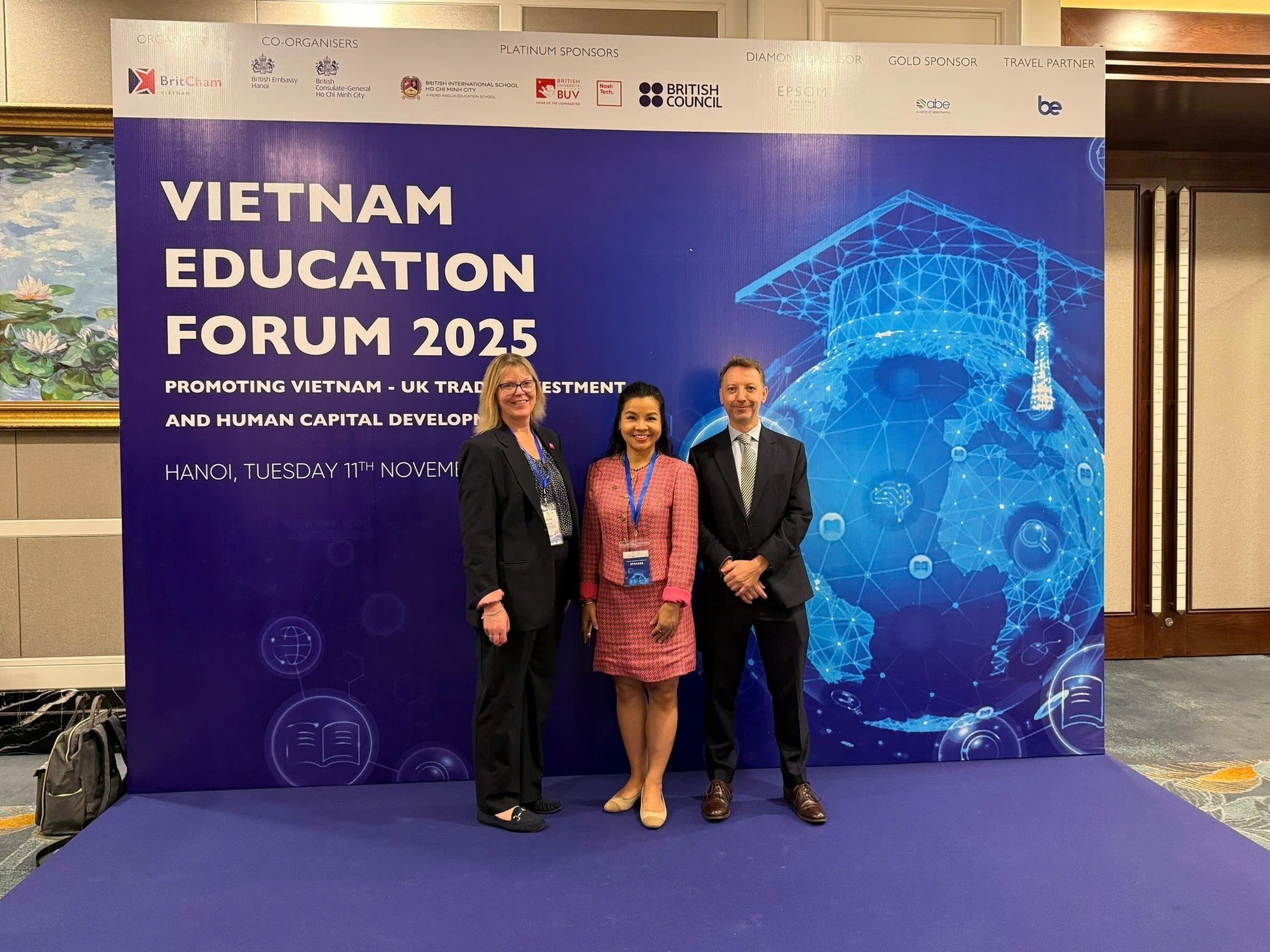 Khoa ĐTQT đồng hành cùng đổi mới giáo dục Việt Nam tại Vietnam Education Forum 2025