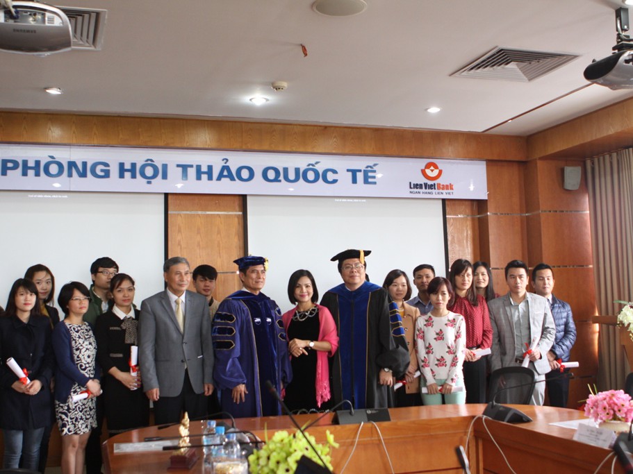 Lễ khai giảng CT Thạc sĩ Quản trị kinh doanh (Khóa 7) liên kết với ĐH Meiho (Đài Loan)