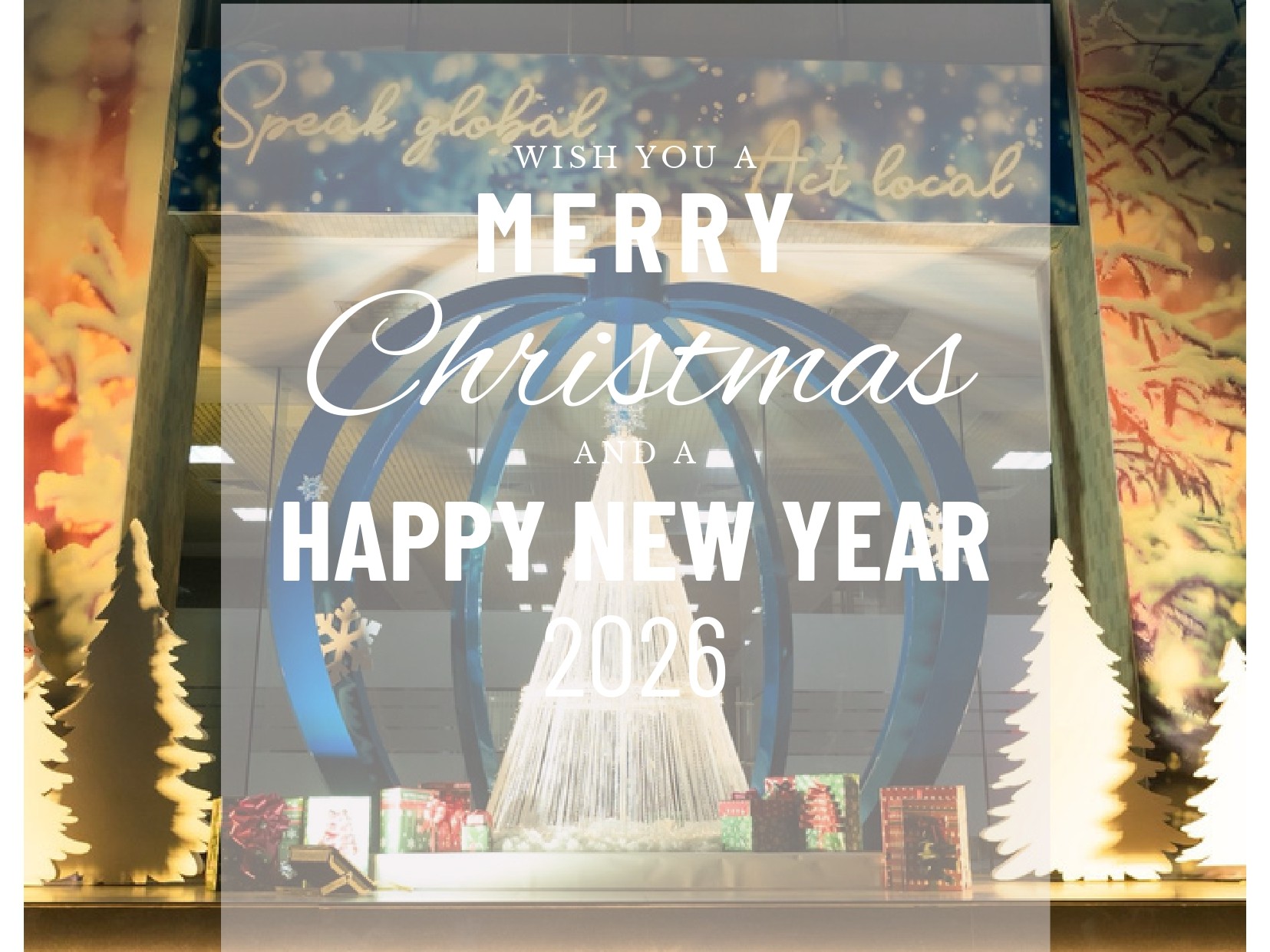 Merry Christmas from the Faculty of International Education! 