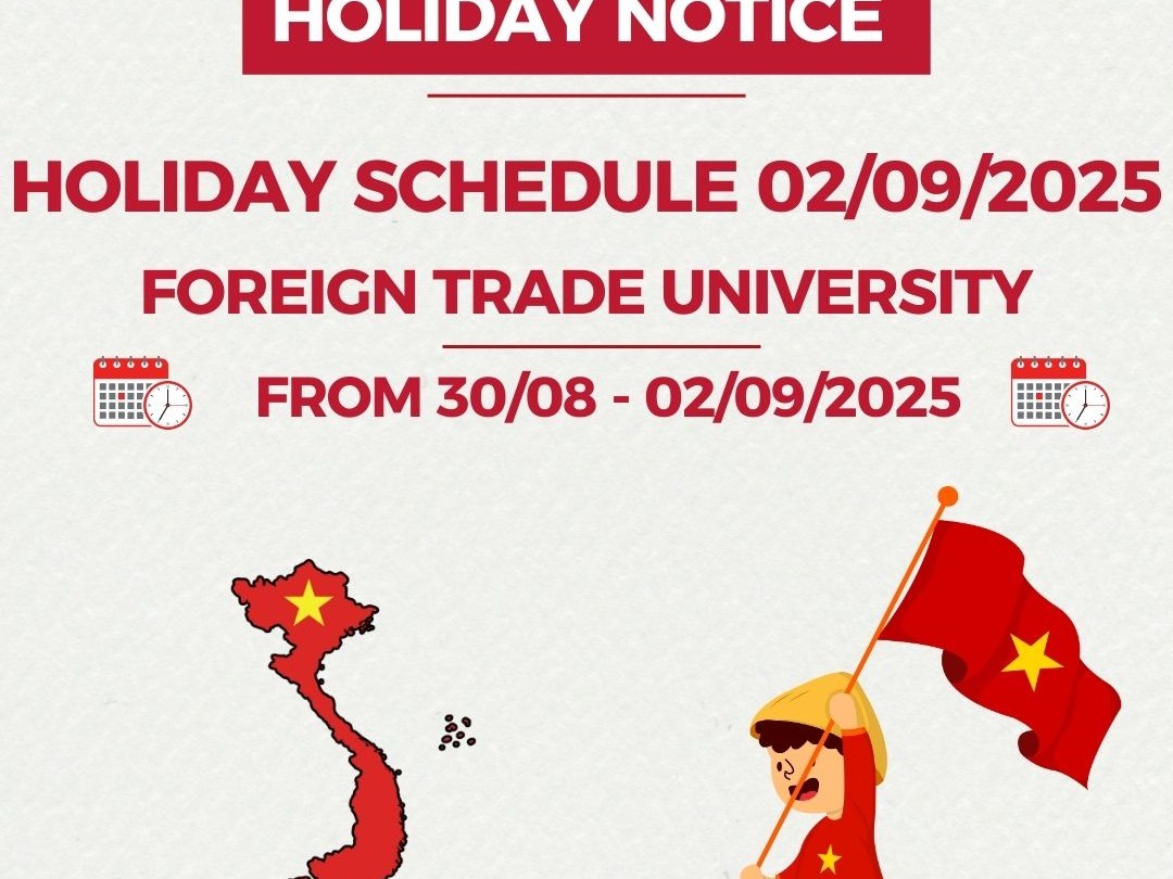 NATIONAL DAY (SEPTEMBER 2) HOLIDAY SCHEDULE FOR FOIE STUDENTS!