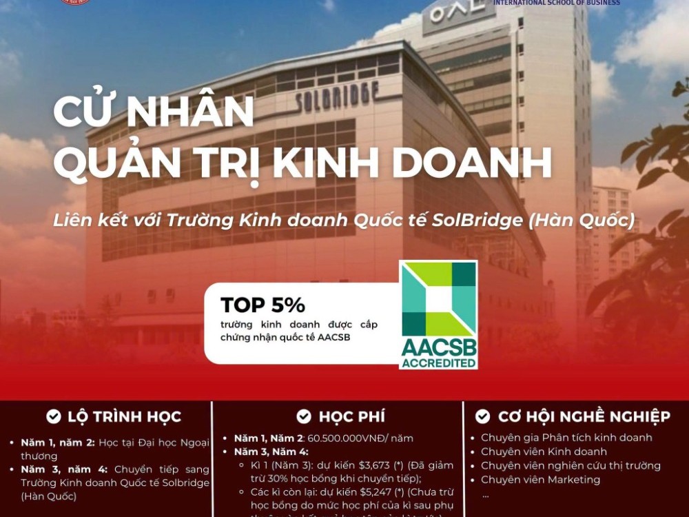 Nếu 4 năm đại học có thể bắt đầu ở Việt Nam và tiếp tục ở Hàn Quốc thì sao?
