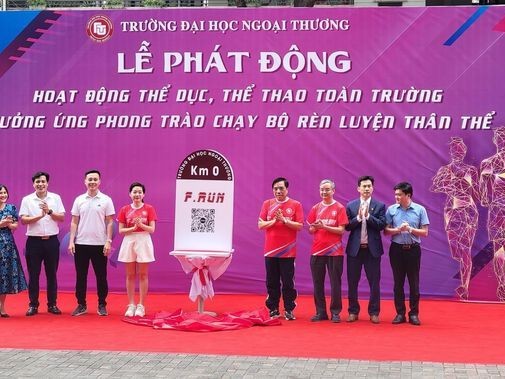 Nhân dịp kỷ niệm 78 năm Ngày Thể thao Việt Nam, Trường Đại học Ngoại thương đã tổ chức Lễ Phát động Hoạt động thể dục thể thao toàn trường.