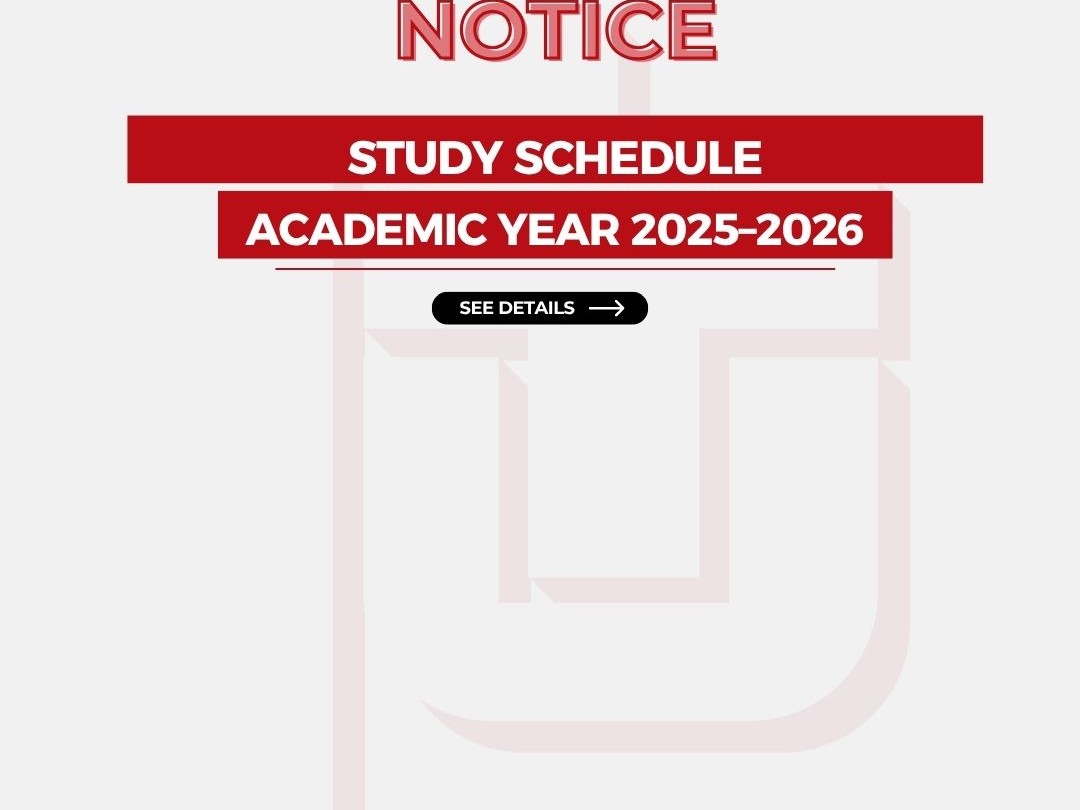 NOTICE ON THE ACADEMIC SCHEDULE FOR THE 2025 - 2026 ACADEMIC YEAR