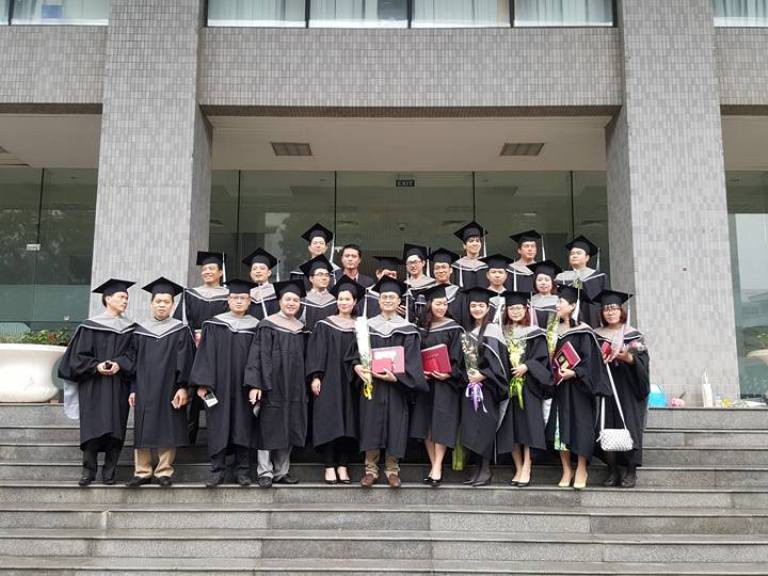 The graduation ceremony for 5th intake and the opening ceremony for 9th intake of Master of Business Administration 