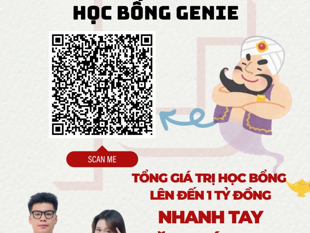 THÔNG BÁO: HỌC BỔNG GENIE 2025 CHÍNH THỨC GIA HẠN HẠN NỘP HỒ SƠ 